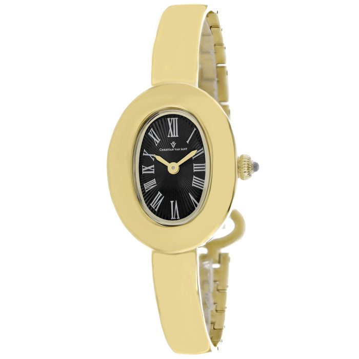Christian Van Sant Women's Anora Black Dial Watch - CV4335