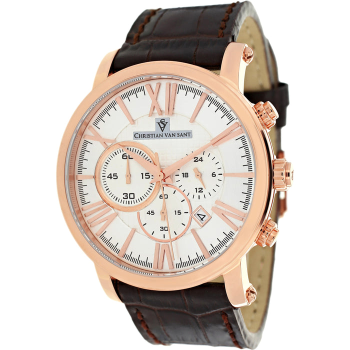 Christian Van Sant Men's Mister Silver Dial Watch - CV8322