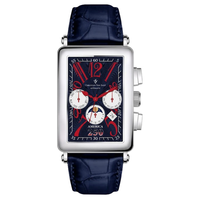 Christian Van Sant Men's Anniversary Blue Dial Watch - CV9250