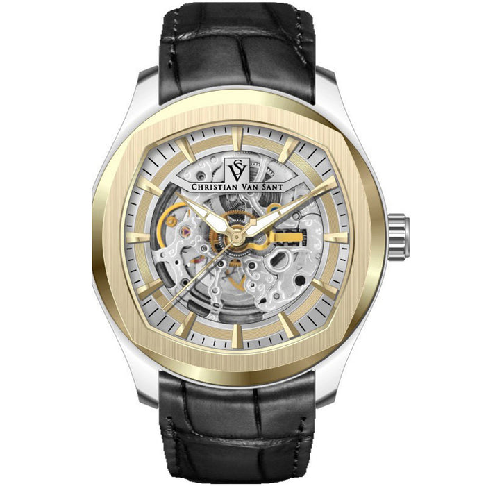 Christian Van Sant Men's Romeo Gold Dial Watch - CV9502
