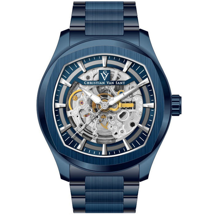 Christian Van Sant Men's Romeo Blue Dial Watch - CV9511