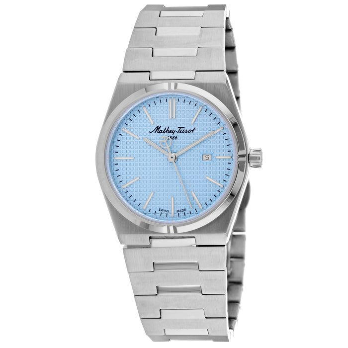 Mathey Tissot Women's Zoltan Blue Dial Watch - D117SK