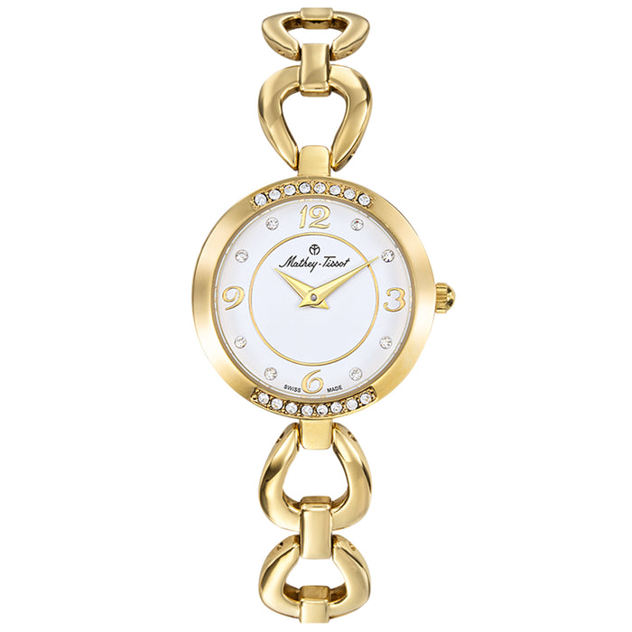 Mathey Tissot Women's Fleury 1496 White Dial Watch - D1496PYI
