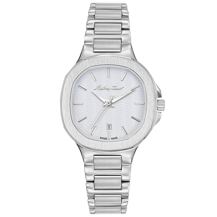 Mathey Tissot Women's Evasion White Dial Watch - D152AI