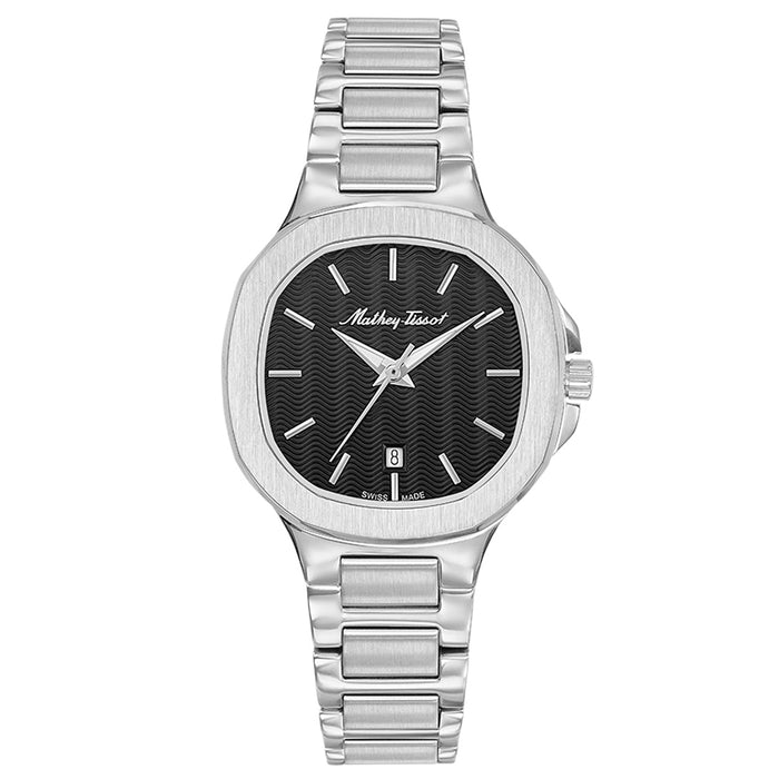 Mathey Tissot Women's Evasion Black Dial Watch - D152AN