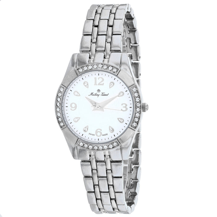 Mathey Tissot Women's FLEURY 2568 White Dial Watch - D2568AI