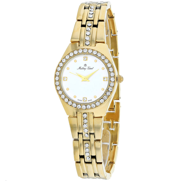 Mathey Tissot Women's FLEURY 2581 White Dial Watch - D2580PYI