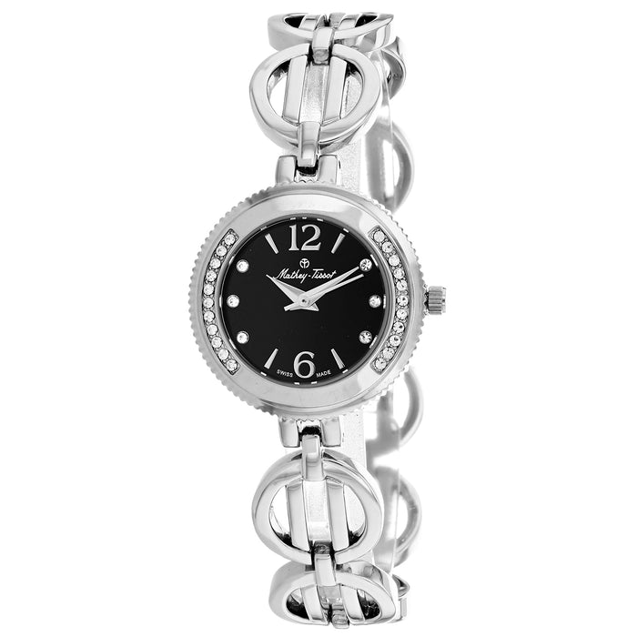 Mathey Tissot Women's Fleury 1496 Black Dial Watch - D2581AN