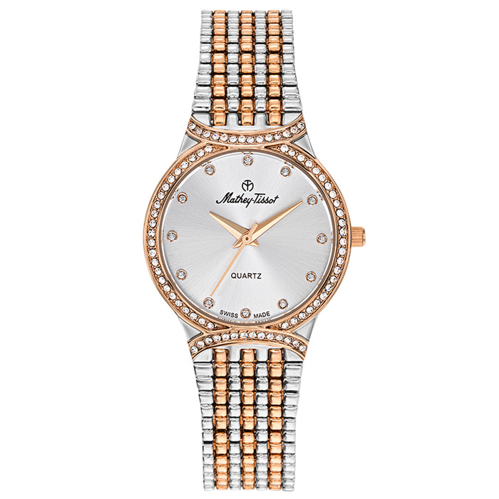 Mathey Tissot Women's Classic Silver Dial Watch - D2681RI