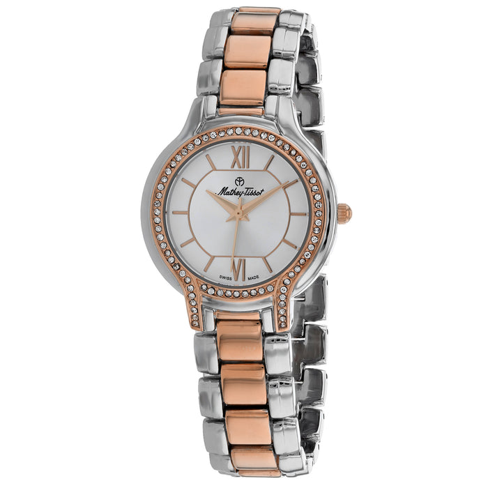 Mathey Tissot Women's Fleury III Silver Dial Watch - D2781RG