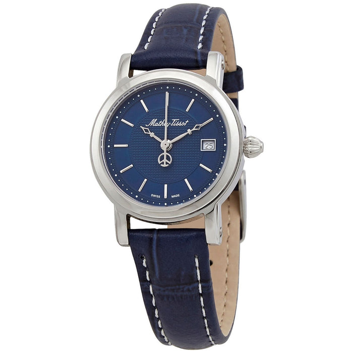 Mathey-Tissot Women's City vintage Blue Dial Watch - D31186ABU