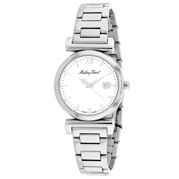 Mathey Tissot Women's White Dial Watch - D410AI