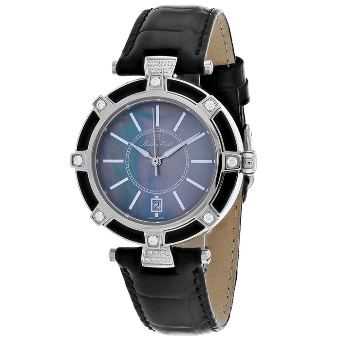 Mathey Tissot Women's Classic Black Dial Watch - D6001ALN