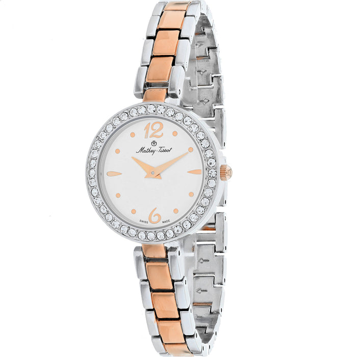 Mathey Tissot Women's Fleury White Dial Watch - D6506BI