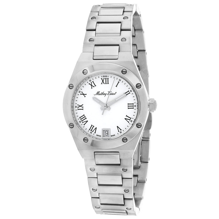 Mathey Tissot Women's Eliser White Dial Watch - D680ABR
