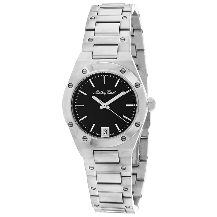 Mathey Tissot Women's Eliser Black Dial Watch - D680AN