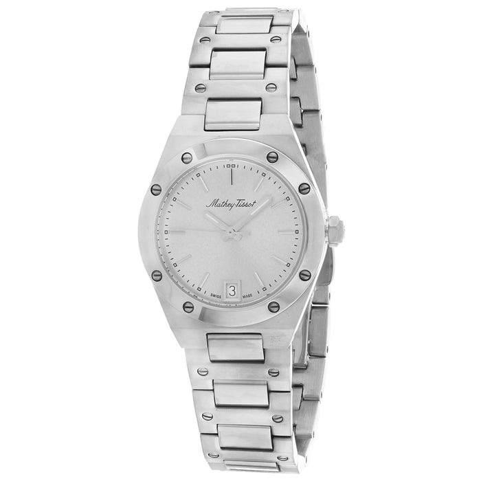 Mathey Tissot Women's Eliser Silver Dial Watch - D680AS