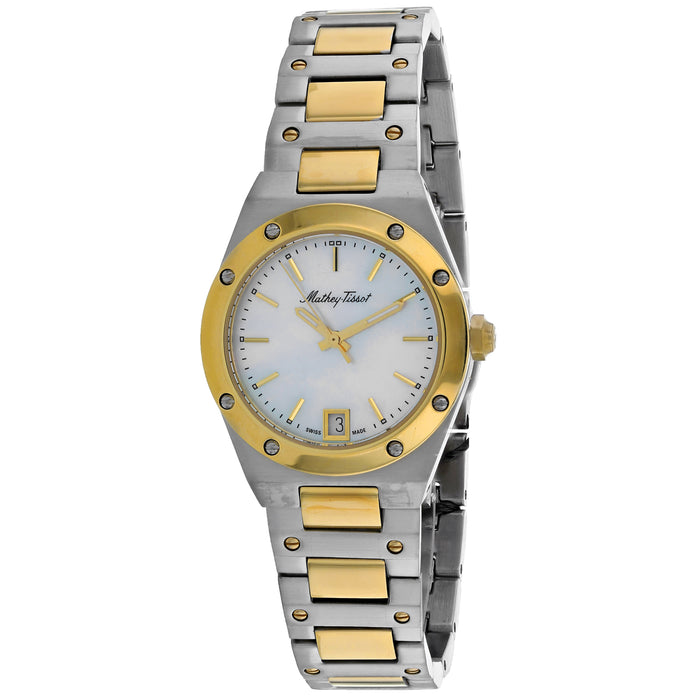 Mathey Tissot Women's Classic Mop Dial Watch - D680BS