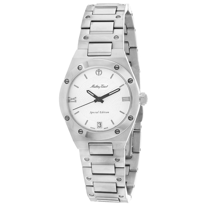 Mathey Tissot Women's Eliser Silver Dial Watch - D680SE