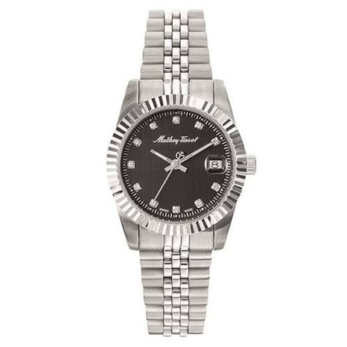 Mathey Tissot Women's Classic Black Dial Watch - D807AN