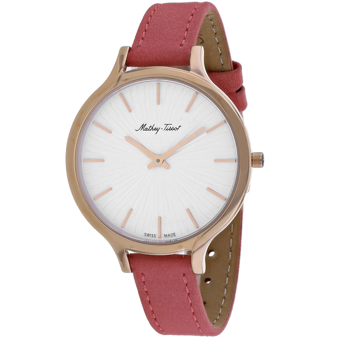 Mathey Tissot Women's Classic White Dial Watch - D865PI