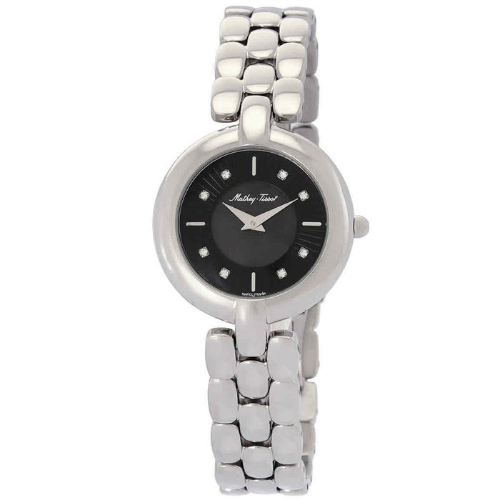 Mathey Tissot Women's Farah Black Dial Watch - D956AN