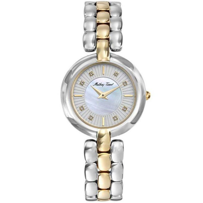 Mathey Tissot Women's Farah Mother of Pearl Dial Watch - D956BYI