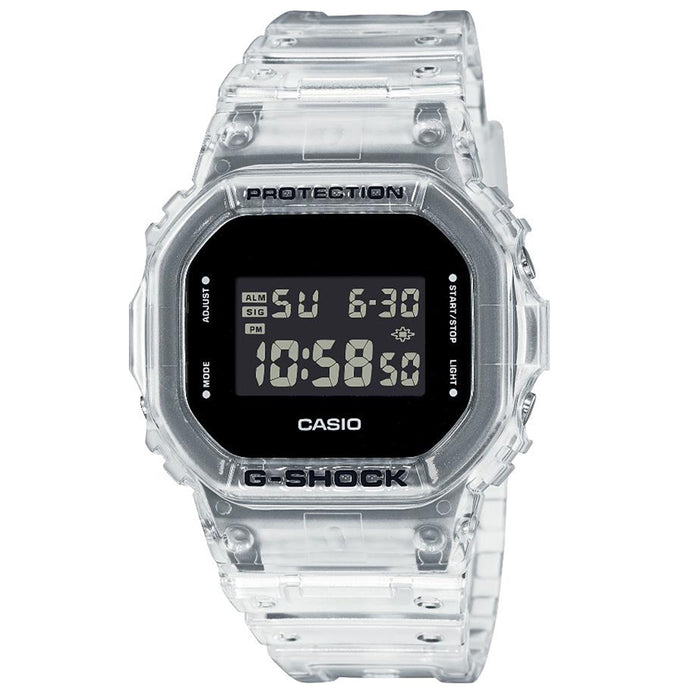 Casio Women's G-Shock Black Dial Watch - DW-5600SKE-7