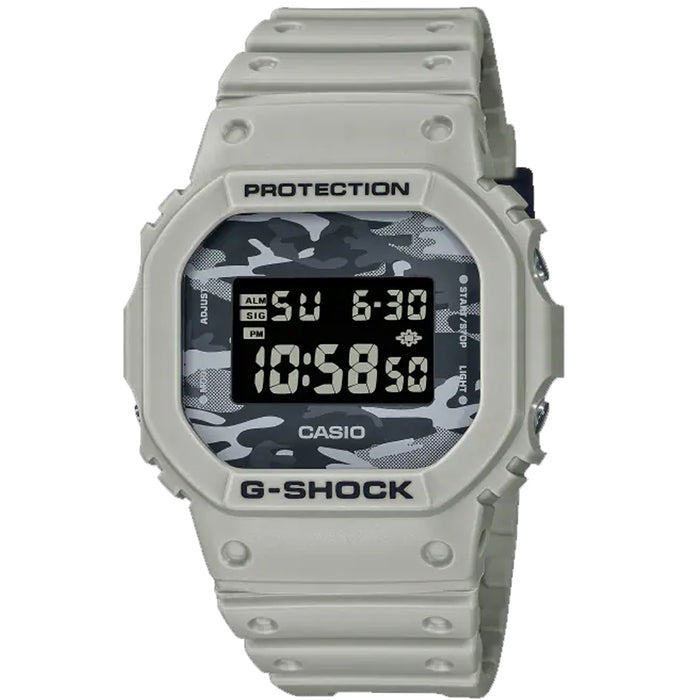 Casio Men's G-Shock Black Dial Watch - DW5600CA-8