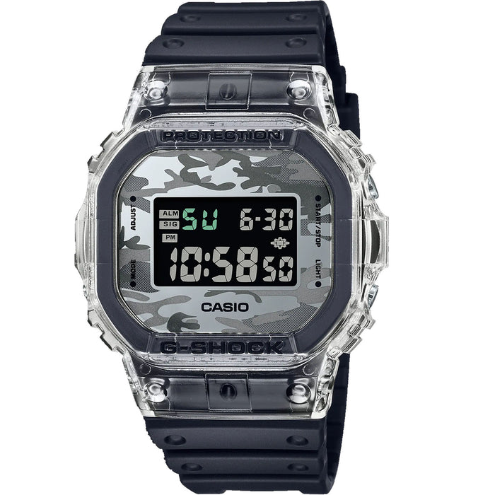 Casio Men's G-Shock Black Dial Watch - DW5600SKC-1