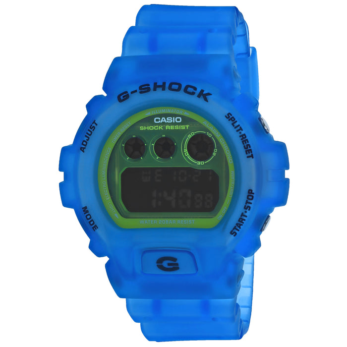 Casio Men's G-Shock Green Dial Watch - DW6900LS-2