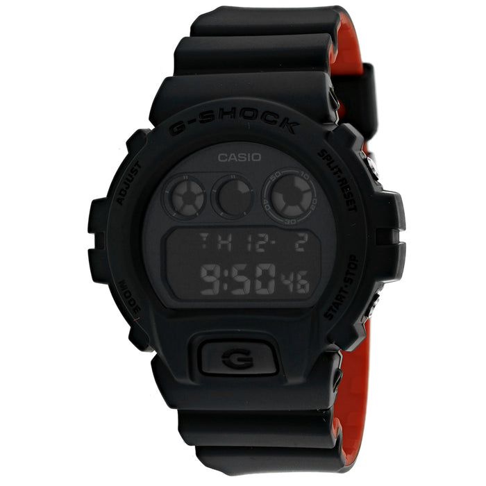 Casio Men's G-Shock Black Dial Watch - DW6900LU-3