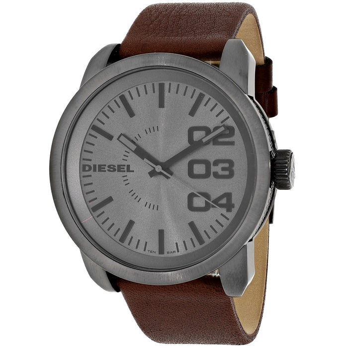 Diesel Men's Double Down Gunmetal Dial Watch - DZ1467