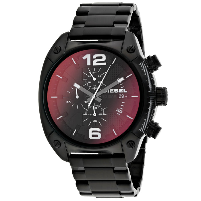 Diesel Men's Overflow Black Dial Watch - DZ4316