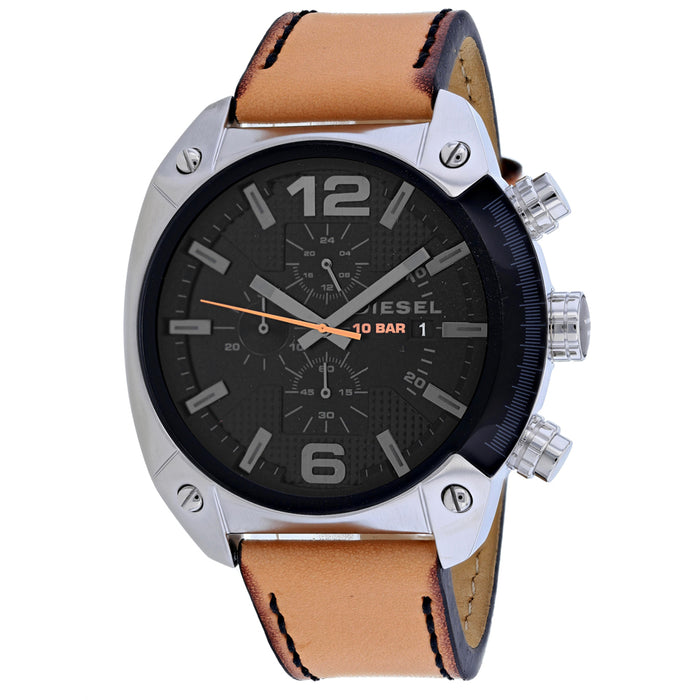 Diesel Men's Overflow Black Dial Watch - DZ4503