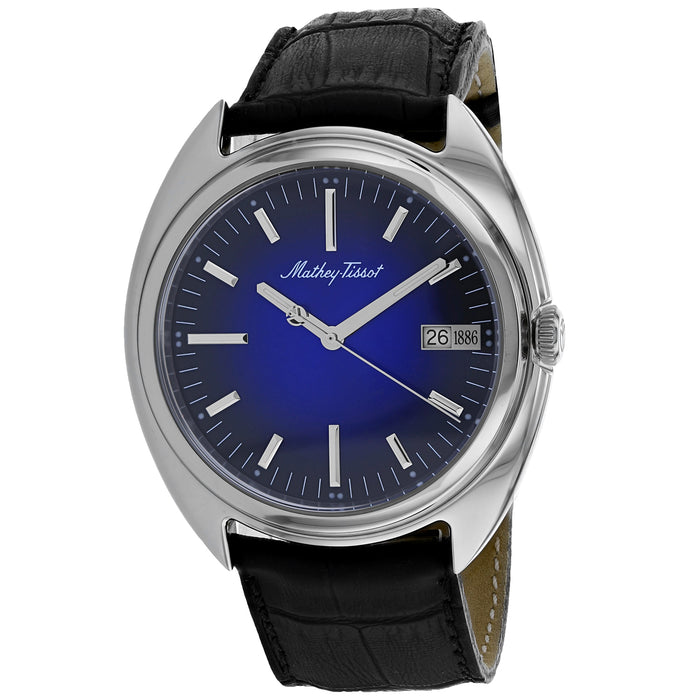 Mathey Tissot Men's Classic Blue Dial Watch - EG1886ABU
