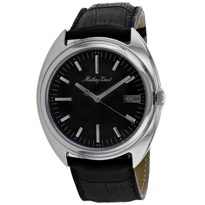 Mathey Tissot Men's Classic Black Dial Watch - EG1886AN