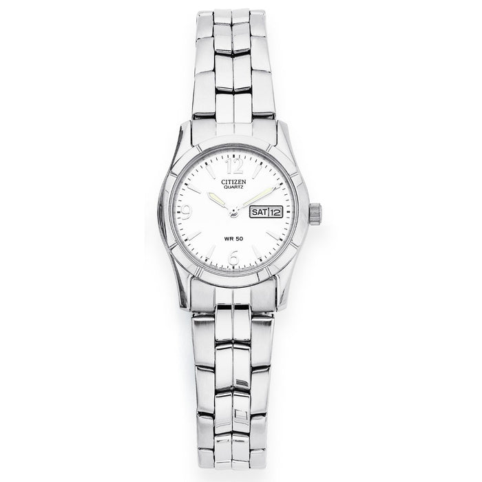 Citizen Women's Quartz Silver Dial Watch - EQ0540-57A