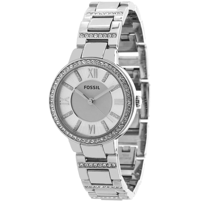 Fossil Women's Virginia Silver Dial Watch