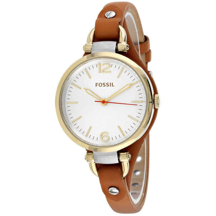 Fossil Women's Georgia Silver Dial Watch - ES3565