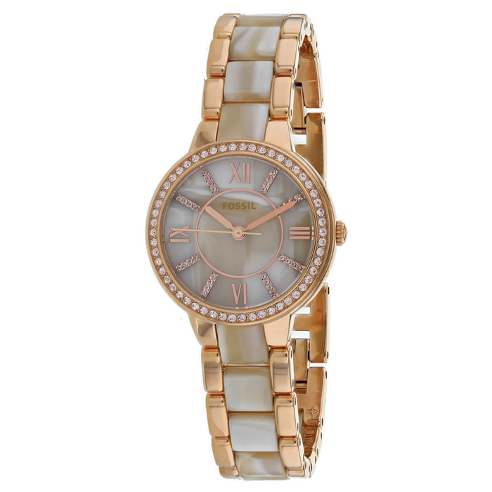 Fossil Women's Virginia Mother of Pearl Dial Watch - ES3716