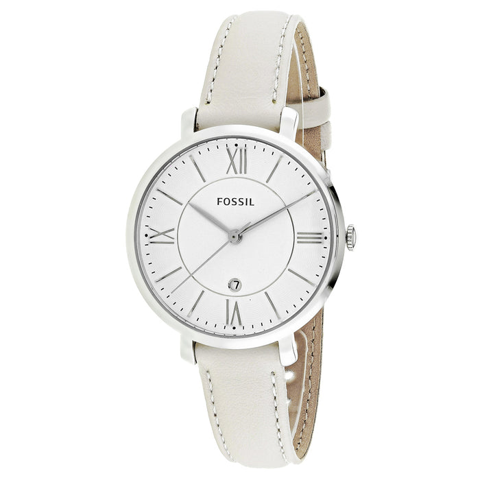 Fossil Women's Jacqueline White Dial Watch - ES3793