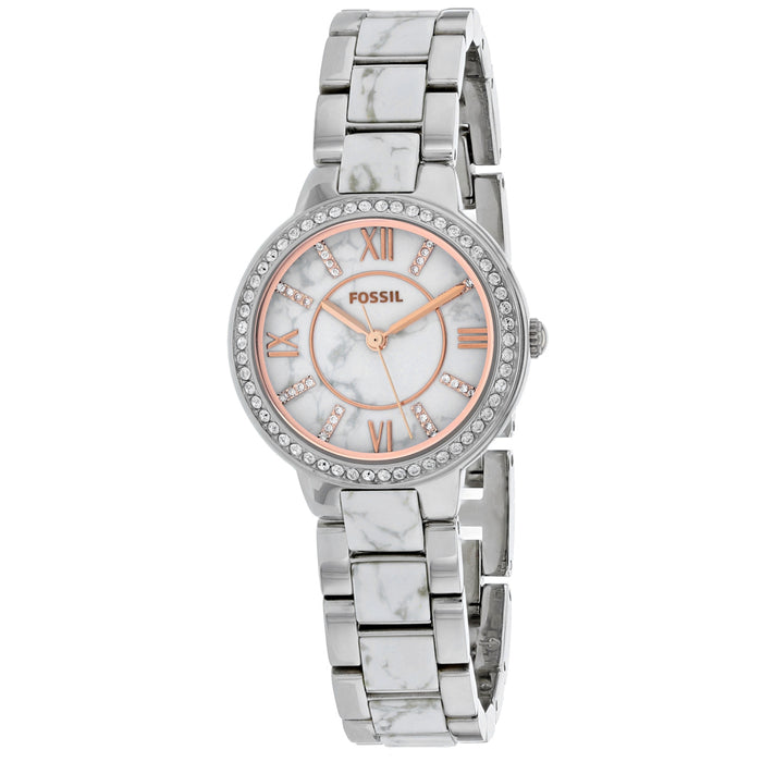 Fossil Women's Virginia White Dial Watch - ES3962