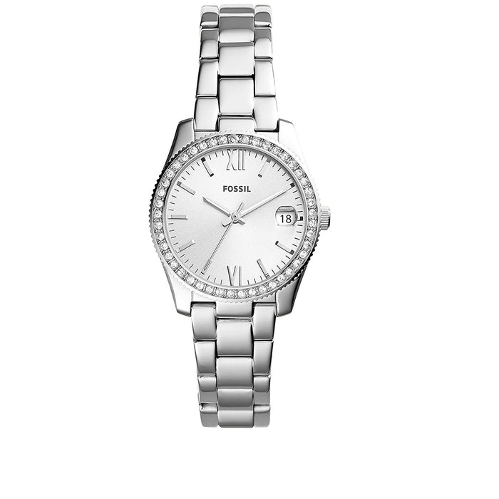 Fossil Women's Scarlette Silver Dial Watch - ES4317