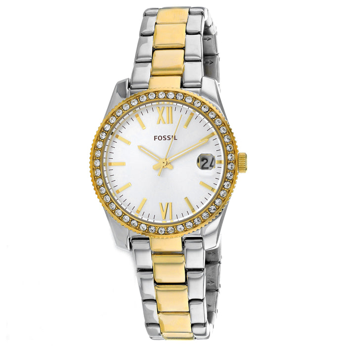 Fossil Women's Scarlette Silver Dial Watch - ES4319