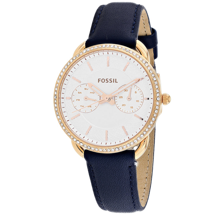 Fossil Women's Tailor Silver Dial Watch - ES4394