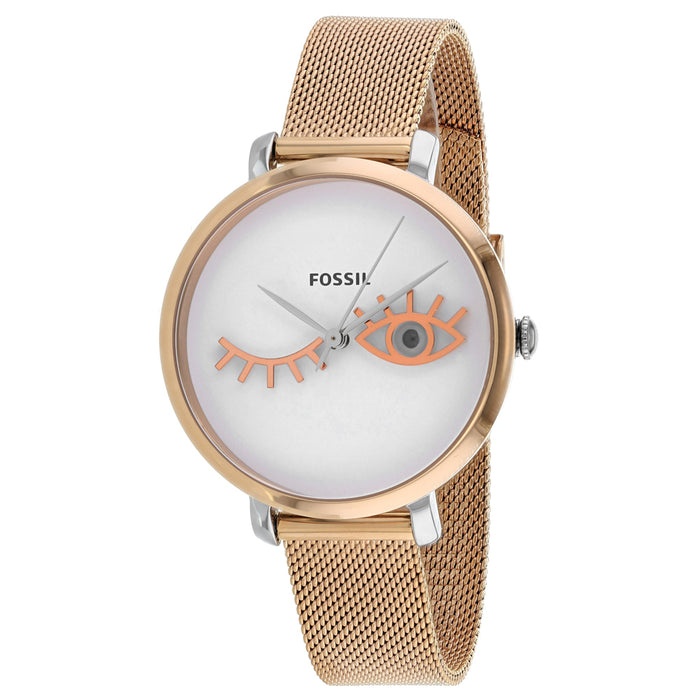 Fossil Women's White Dial Watch - ES4414