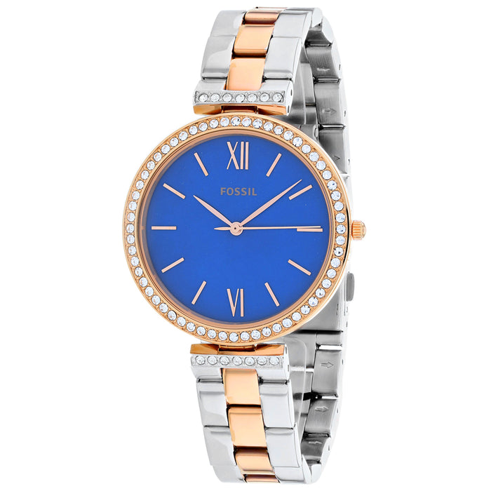 Fossil Women's Bertha Madeline Blue Dial Watch - ES4640
