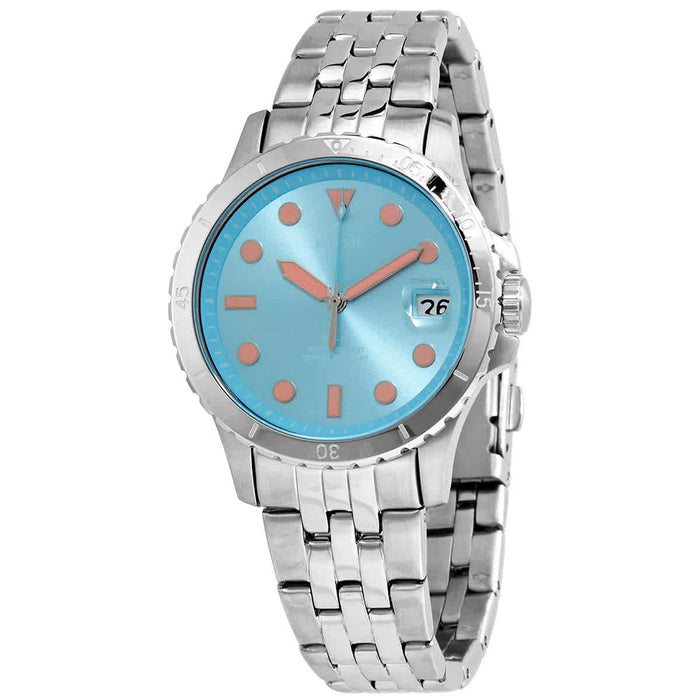 Fossil Women's FB-01 Three Hand Blue Dial Watch - ES4742