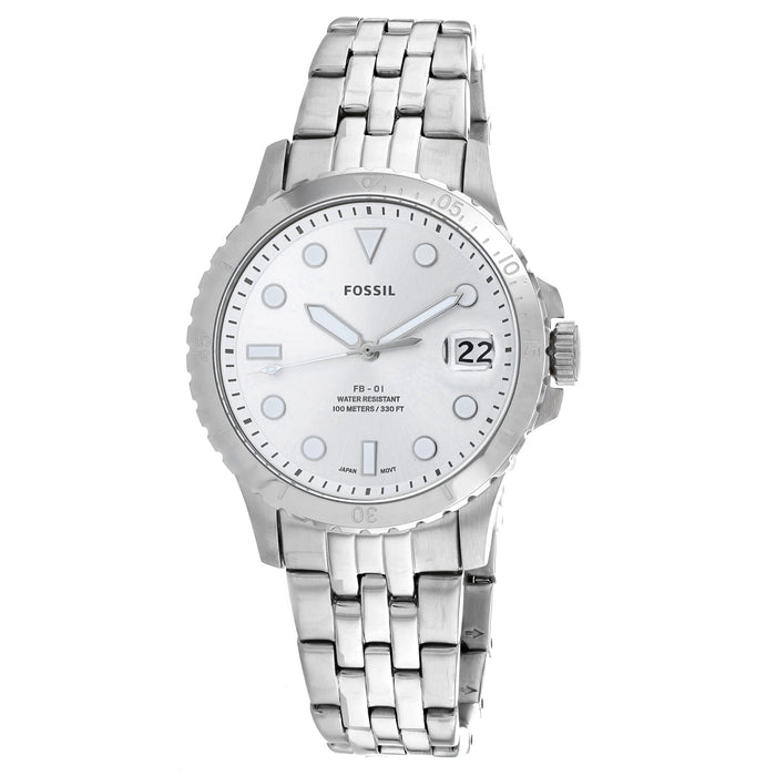 Fossil Women's FB-01 Silver Dial Watch - ES4744